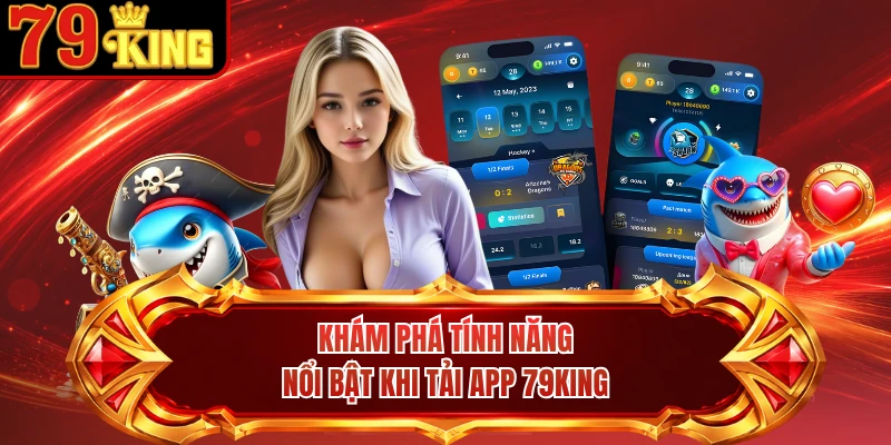 Khám phá tính năng nổi bật khi tải app 79KING